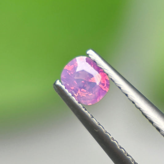 0,29ct Natural Pink Milky Sapphire Vietnam. Cushion Shape. No Treatment Milky Sapphire Luc Yen.
