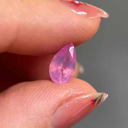 1.33ct Natural Milky Pink Sapphire Vietnam