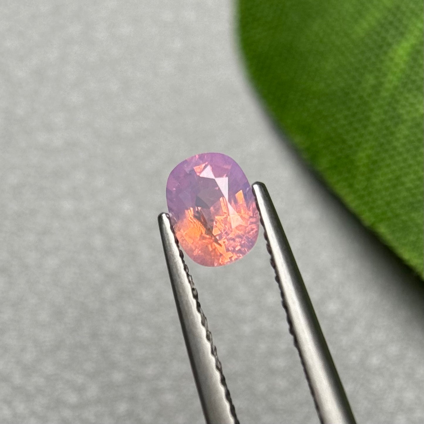 0.81ct Natural Pink Milky Sapphire Vietnam.