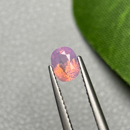 0.81ct Natural Pink Milky Sapphire Vietnam.