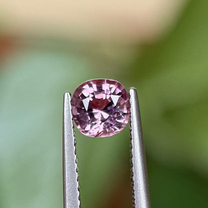0.85ct Natural Pink-Purple Spinel Vietnam. Cushion Shape.