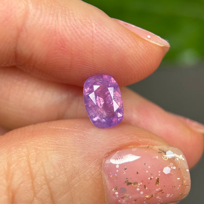 1.37ct Natural Pink Milky Sapphire Vietnam.