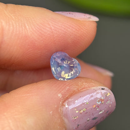 1.30 ct Natural White Milky Sapphire Viet Nam.