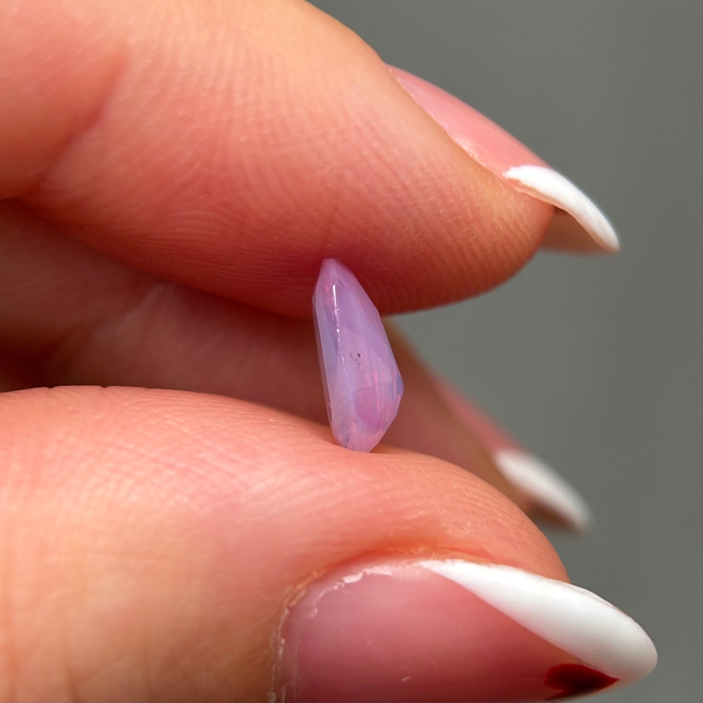 1.23ct Natural Milky Pink Sapphire Vietnam
