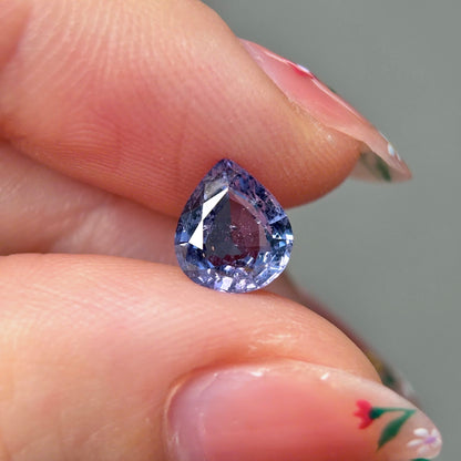 1.26ct Natural Purplish Blue Spinel Vietnam