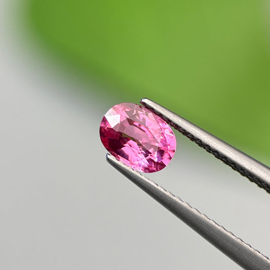 0.97 ct Natural Brownish Pink Spinel Vietnam. Cushion Shape. No Treatment.