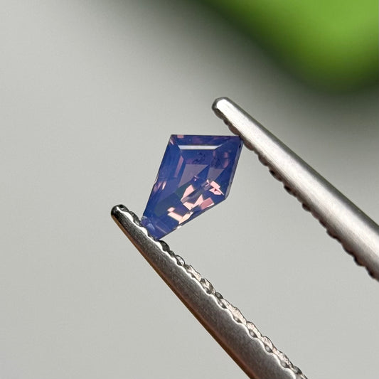 0.29ct Natural Purplish Pink Milky Sapphire Vietnam.