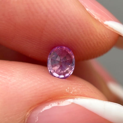 0.46ct Natural Milky Purple Sapphire Vietnam