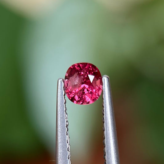0.39ct Natural Pink Spinel Vietnam. Cushion Shape.
