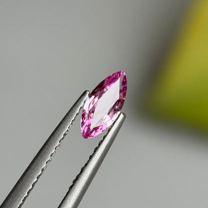 0.45 ct Natural Lite Pink Spinel Vietnam. Marquise Shape.
