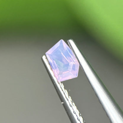 0,24ct Natural Pink Milky Sapphire Vietnam. Freeform. No Treatment Milky Sapphire Luc Yen.