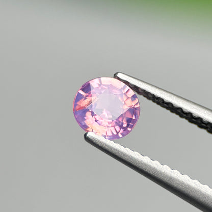 0.61 ct Natural Pink Milky Sapphire Vietnam. Cushion Shape.
