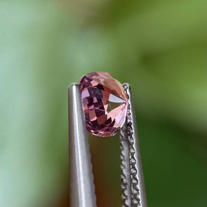 0.85ct Natural Pink-Purple Spinel Vietnam. Cushion Shape.