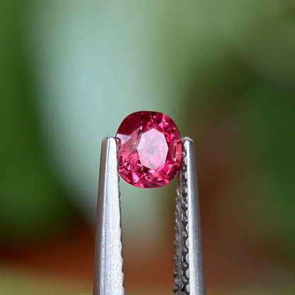 0.39ct Natural Pink Spinel Vietnam. Cushion Shape.