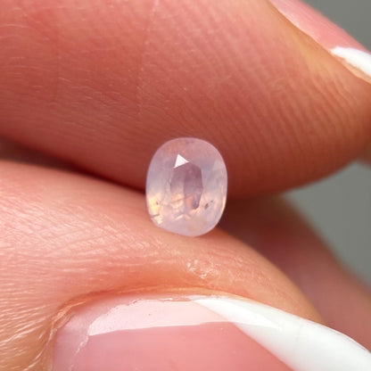 0.36ct Natural Milky Pink Sapphire Vietnam