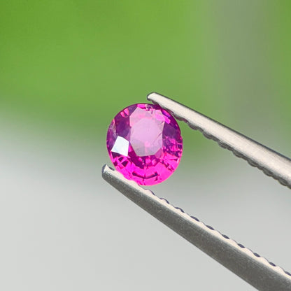 0.27 ct Natural Purple Milky Sapphire Vietnam. Oval Shape. No Treatment.