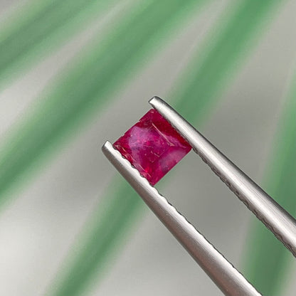 0.45ct Natural Opalescent Ruby Vietnam