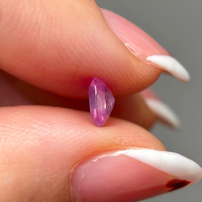 0.70ct Natural Milky Pink Sapphire Vietnam