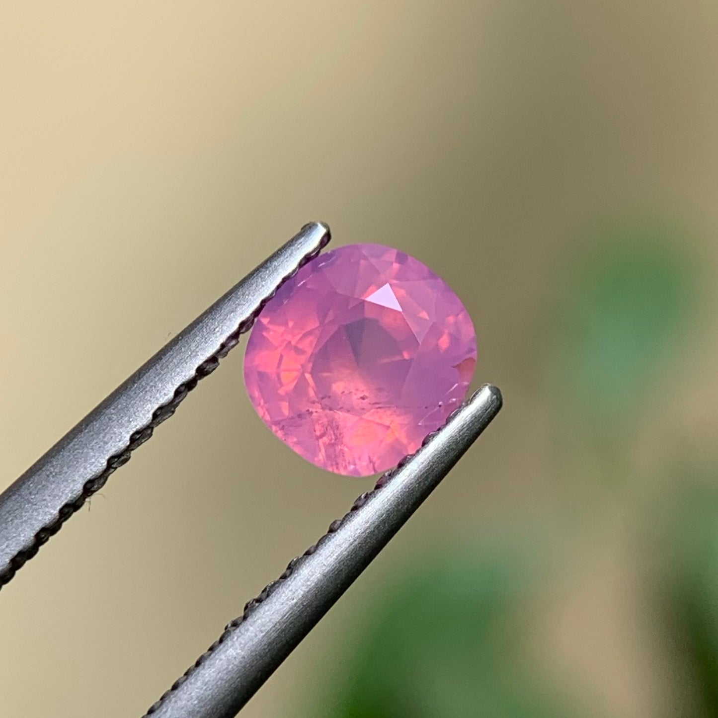 1.21ct Natural Pink Milky Sapphire Vietnam.