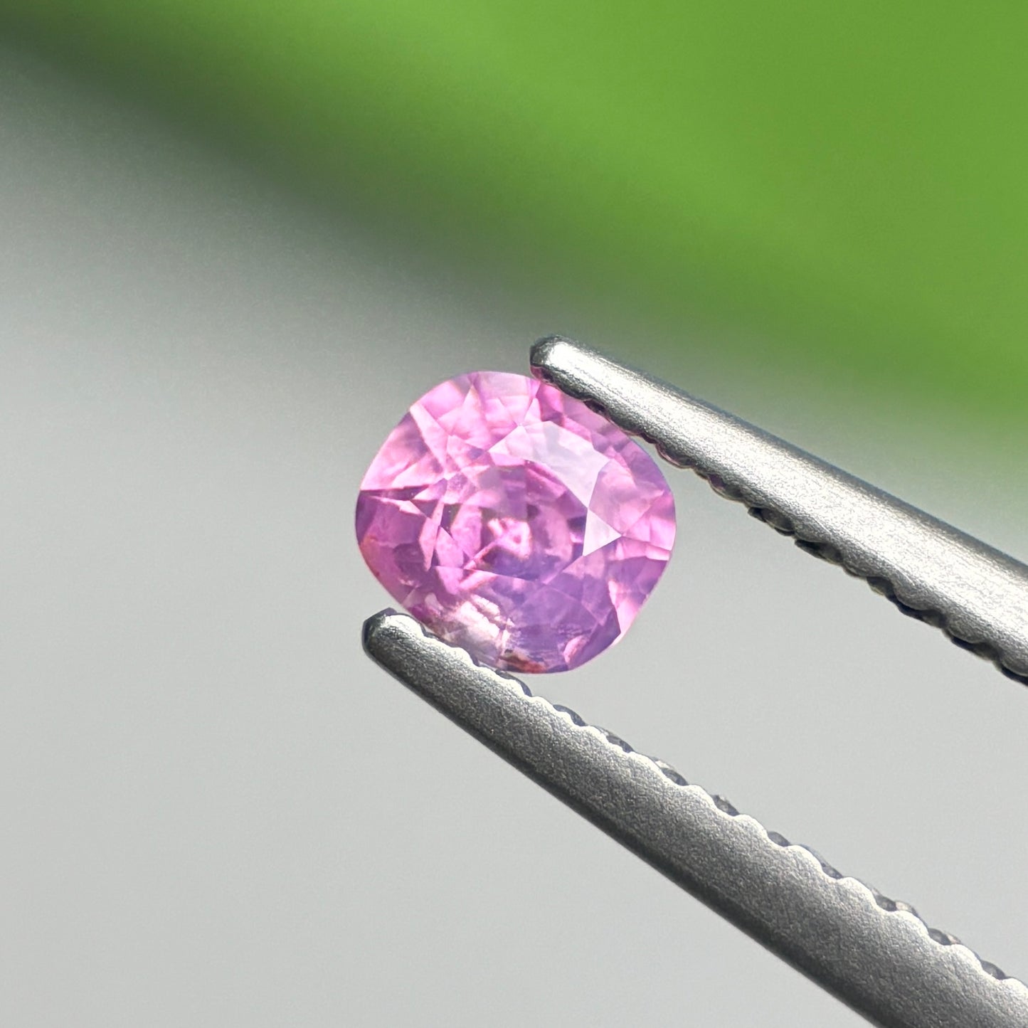 0.45 ct Natural Pink Sapphire Vietnam. Cushion Shape.