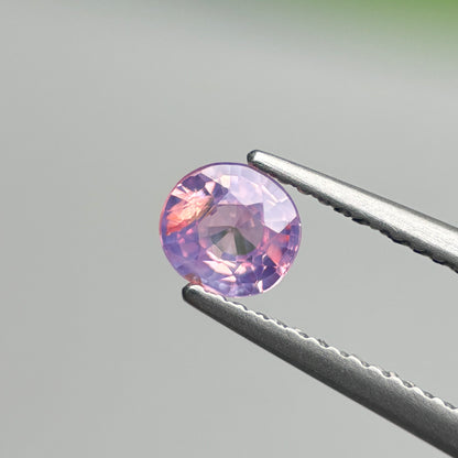 0.61 ct Natural Pink Milky Sapphire Vietnam. Cushion Shape.