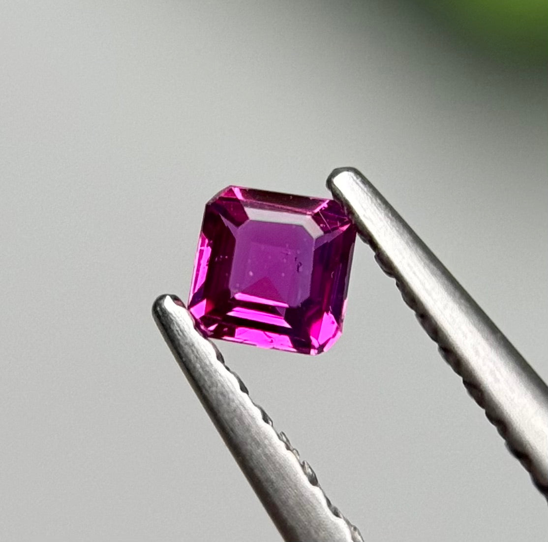 0.20ct Natural Purplish Pink Milky Sapphire Vietnam.