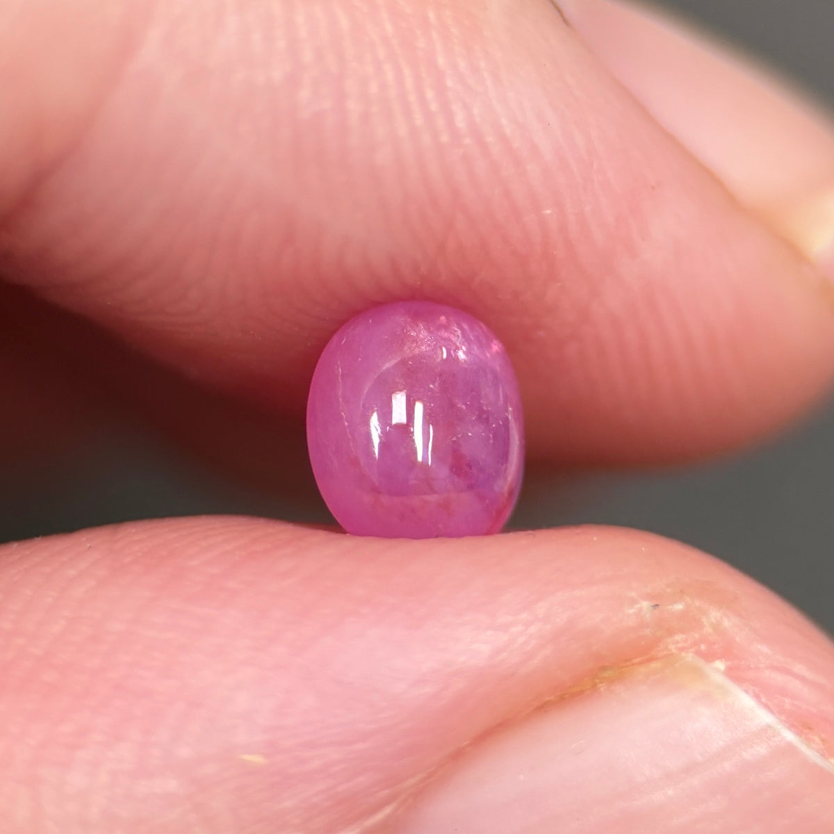 1,16ct Natural Pink Cacbochon Sapphire Viet Nam. No Treatment Sapphire Luc Yen.