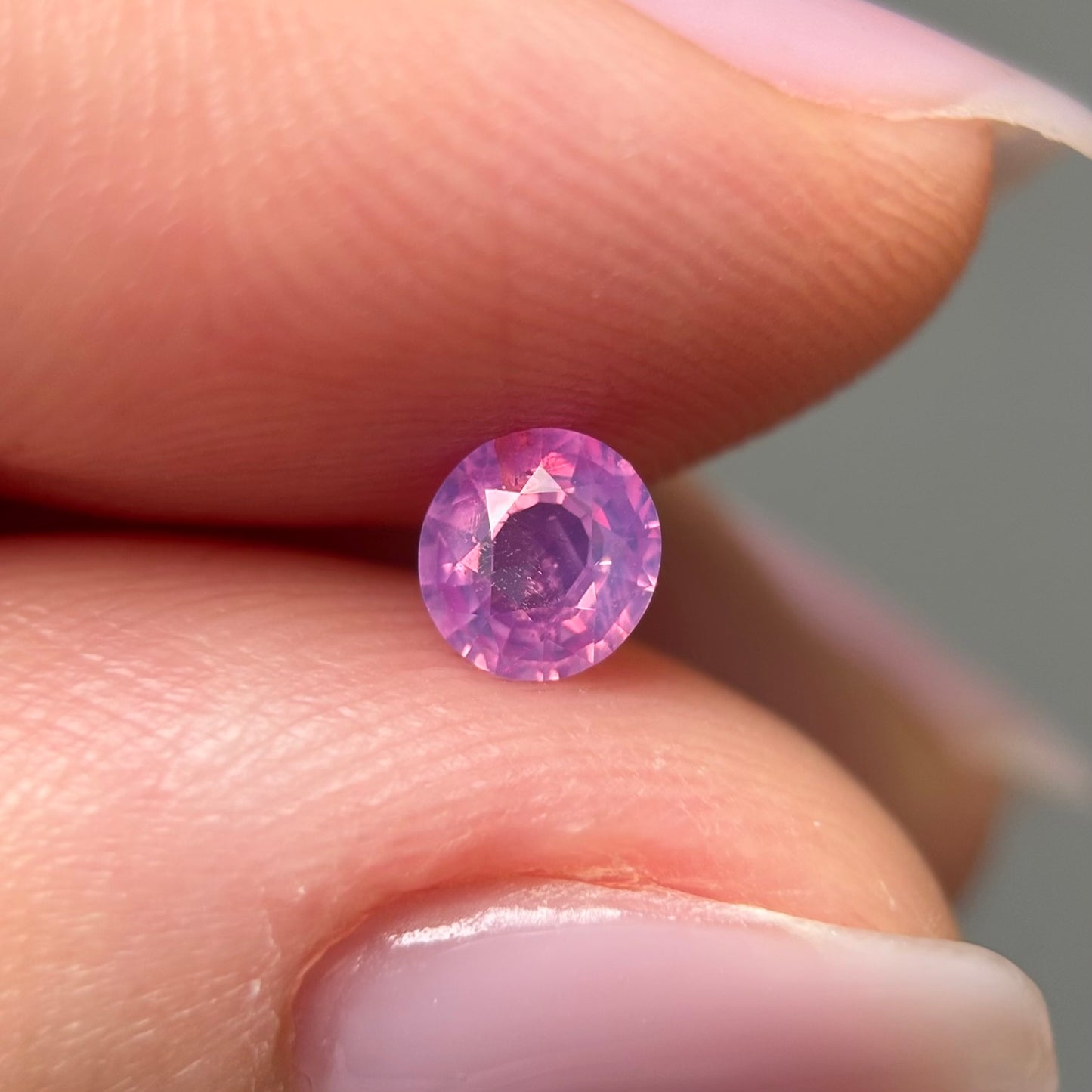 0.43ct Natural Milky Pink Sapphire Vietnam