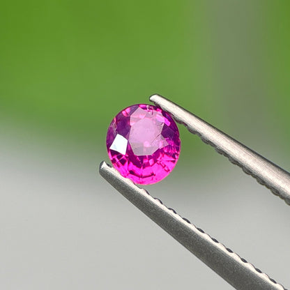 0.27 ct Natural Purple Milky Sapphire Vietnam. Oval Shape. No Treatment.