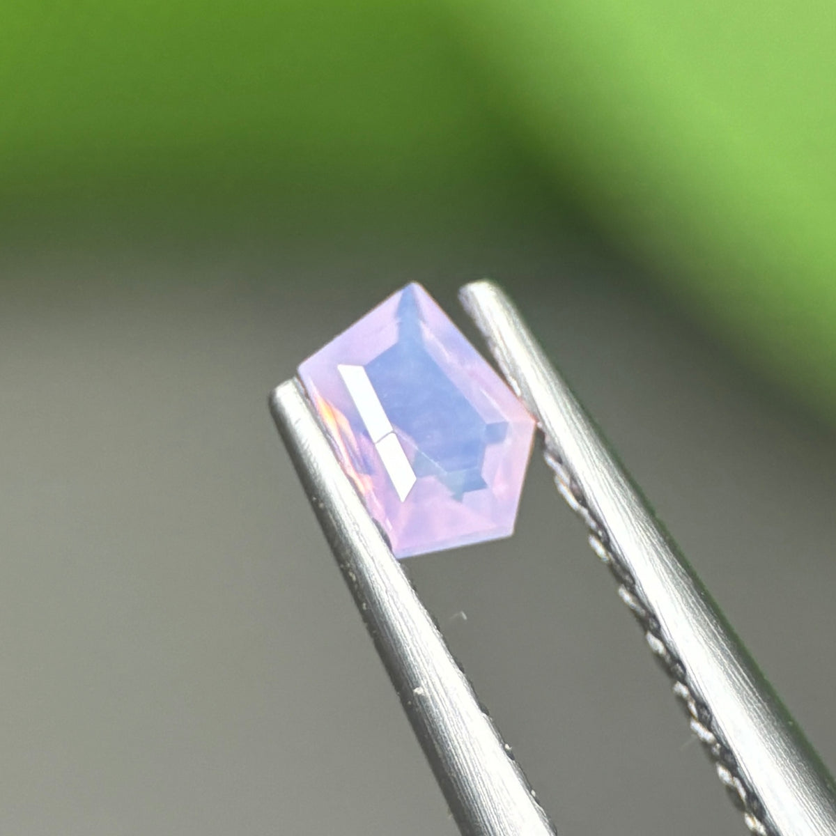0,24ct Natural Pink Milky Sapphire Vietnam. Freeform. No Treatment Milky Sapphire Luc Yen.