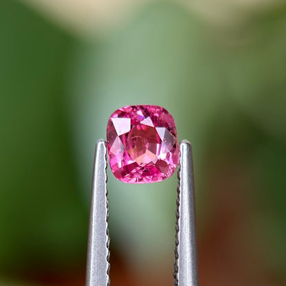 0.46ct Natural Pink Spinel Vietnam. Cushion Shape.