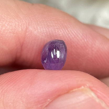 1,69ct Natural Purple Cacbochon Sapphire Viet Nam. No Treatment Sapphire Luc Yen.