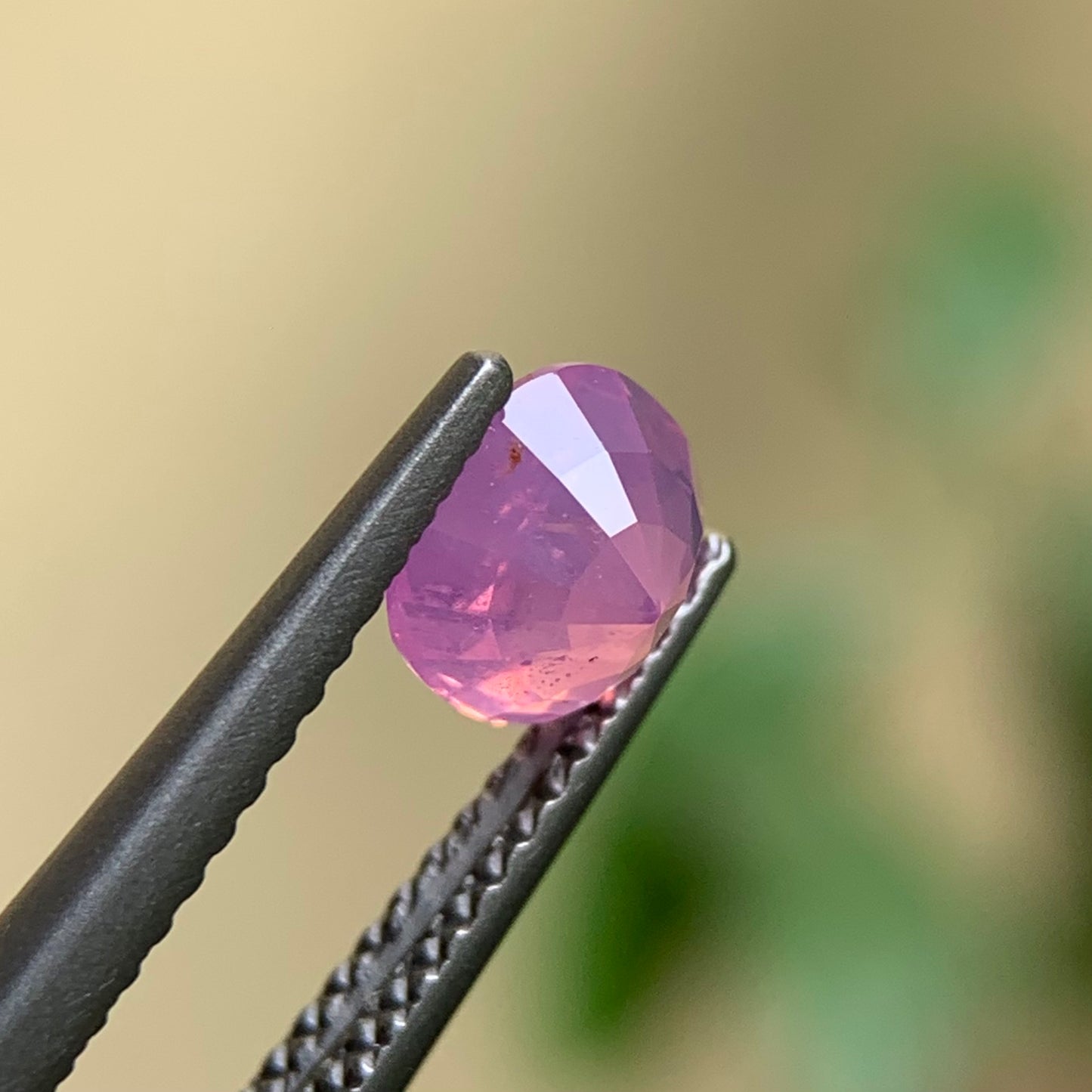 1.21ct Natural Pink Milky Sapphire Vietnam.