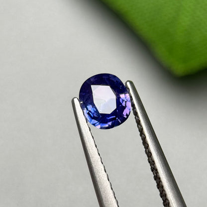 0.55ct Natural Blue Milky Sapphire Vietnam.