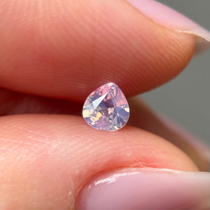 0.35ct Natural Milky Light Pink Sapphire Vietnam