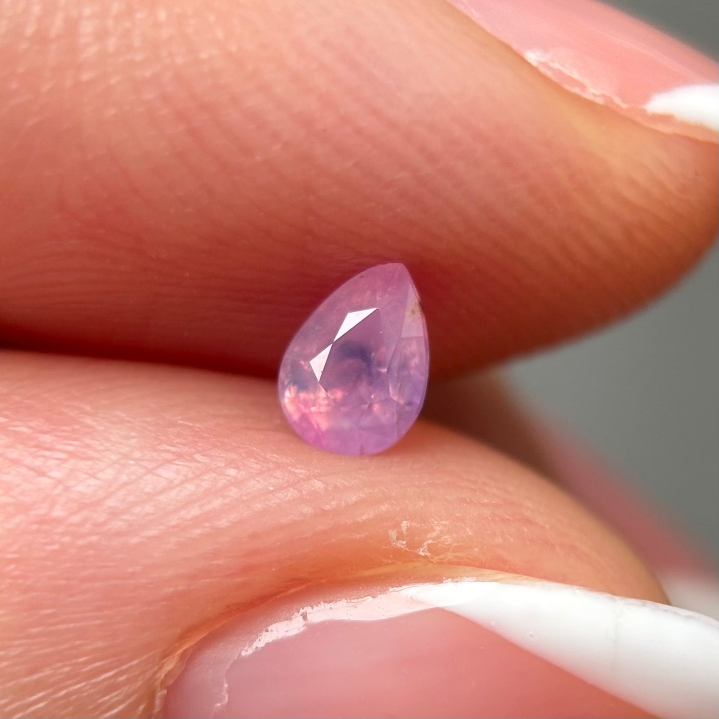 0.35ct Natural Milky Pink Sapphire Vietnam