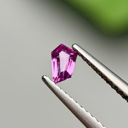 0.25ct Natural Purplish Pink Milky Sapphire Vietnam.