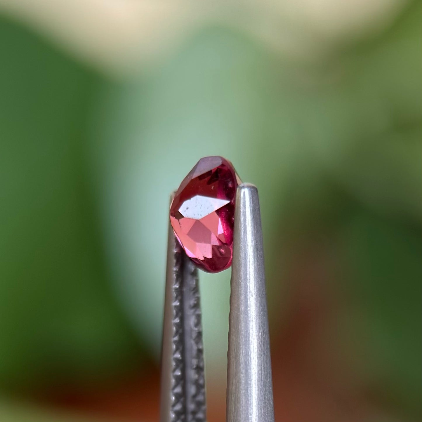 0.77ct Natural Pink Spinel Vietnam. Cushion Shape.