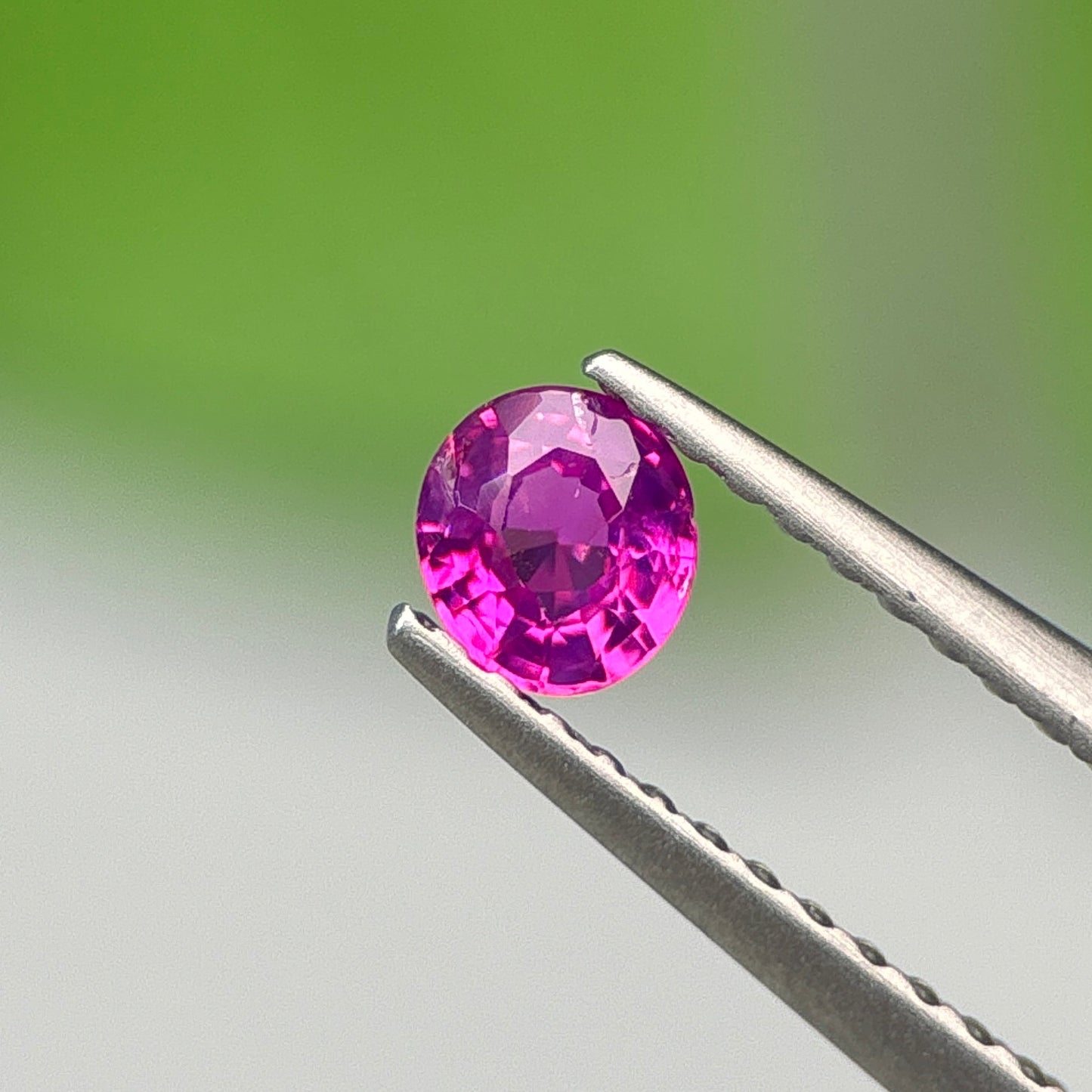 0.27 ct Natural Purple Milky Sapphire Vietnam. Oval Shape. No Treatment.