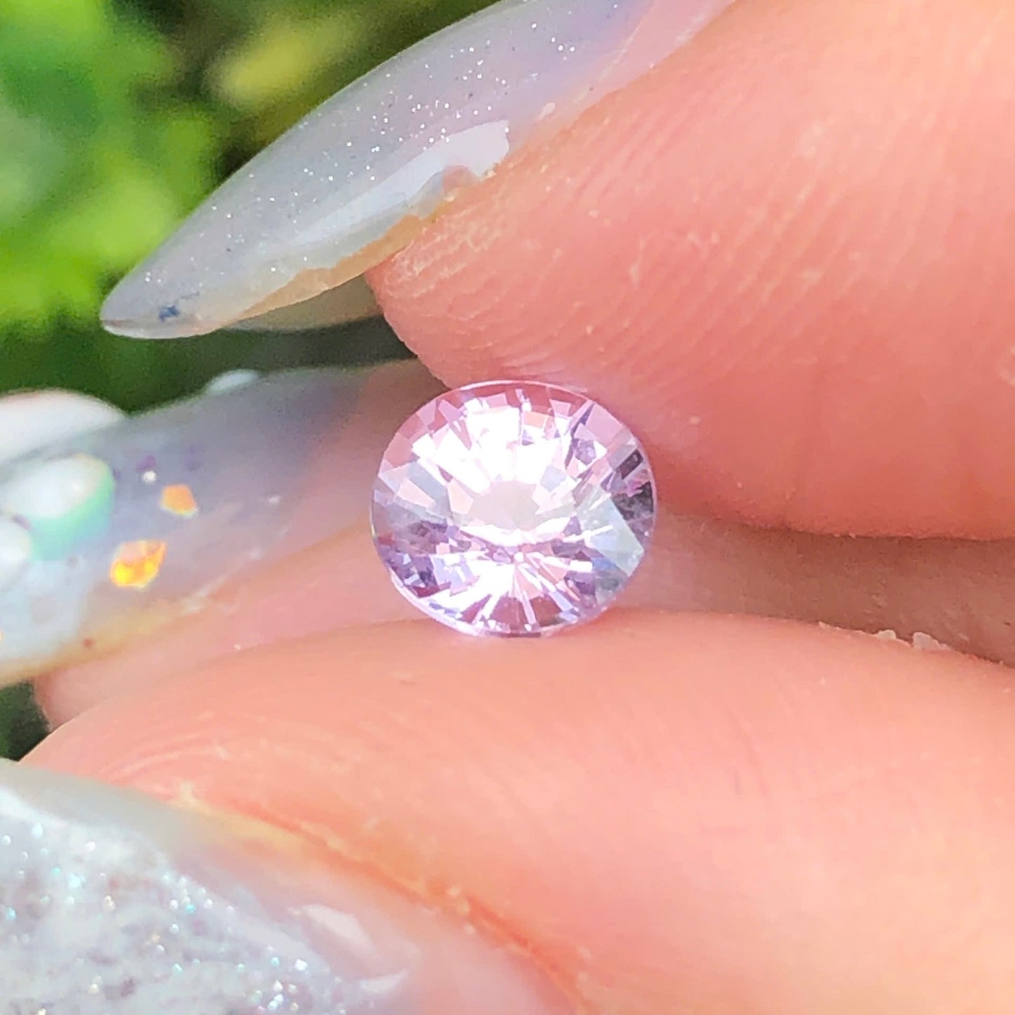 0,63ct Natural Light Pink Spinel Vietnam. Cushion Shape. No Treatment Spinel Luc Yen.
