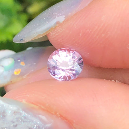 0,63ct Natural Light Pink Spinel Vietnam. Cushion Shape. No Treatment Spinel Luc Yen.