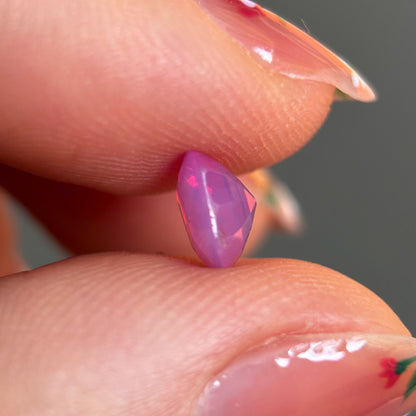 1.2ct Natural Milky Padparadscha Sapphire Vietnam