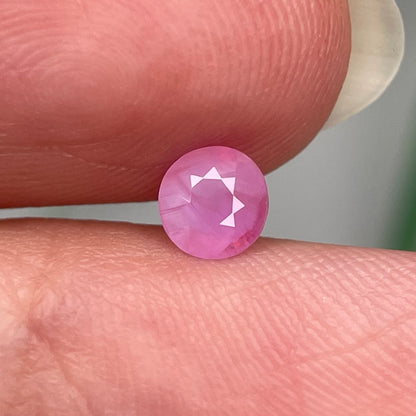 0.53ct Natural Milky Pink Sapphire Vietnam