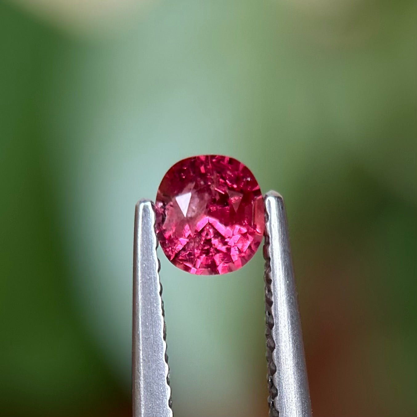 0.39ct Natural Pink Spinel Vietnam. Cushion Shape.