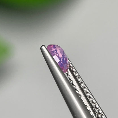 0.52ct Natural Pinkish Purple Milky Sapphire Vietnam