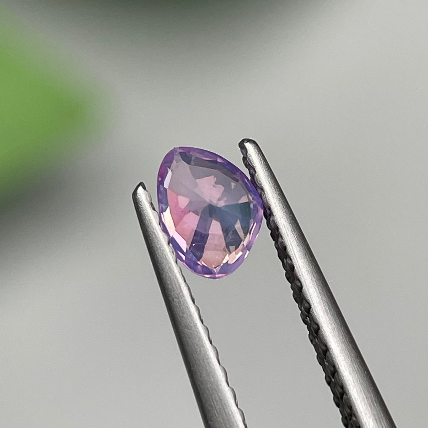 0.49ct Natural Orangish Purple Milky Sapphire Vietnam