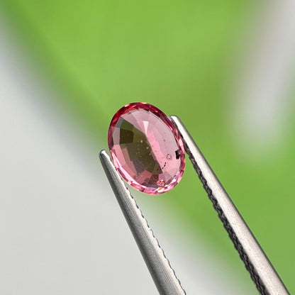 1.26 ct Natural Brownish Pink Spinel Vietnam. Oval Shape. No Treatment.