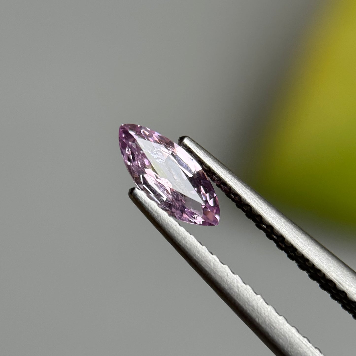 0.48 ct Natural Lite Purple Spinel Vietnam. Marquise Shape.