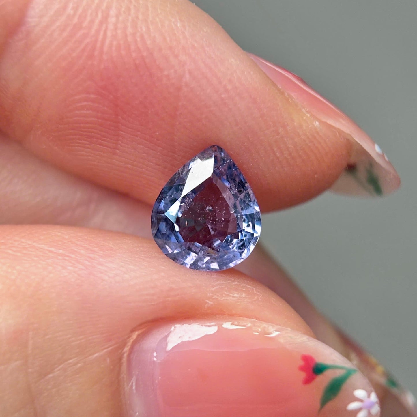 1.26ct Natural Purplish Blue Spinel Vietnam