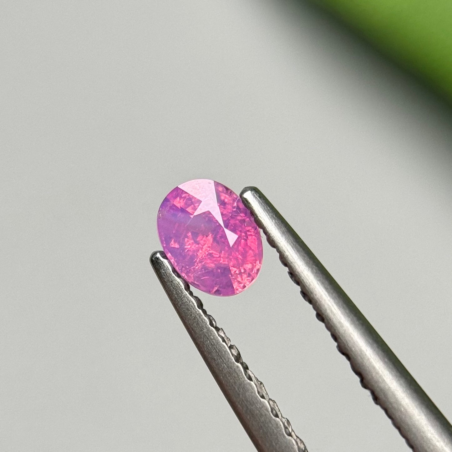 0.37ct Natural Pink Milky Sapphire Vietnam.